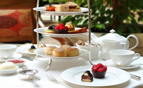 Picture of an afternoon tea spread