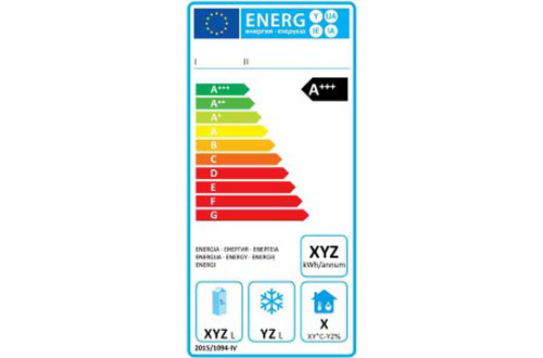 EU Energy label refrigerators ecodesign directive