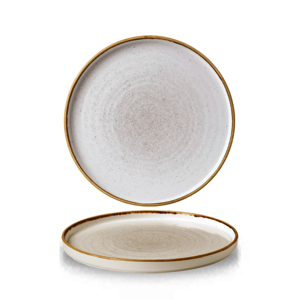 Stonecast Barley White Walled Plate 8.67 inch