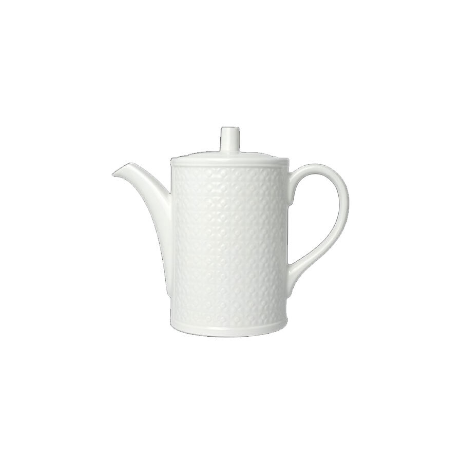 Steelite Bead Vitrified Porcelain White Beverage Pot Accent 45.5CL