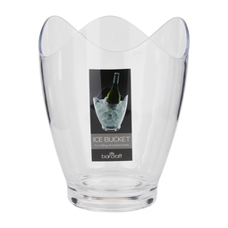 BarCraft Clear Acrylic Wine Bucket 3 litre