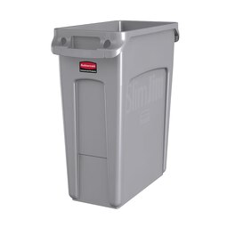 Rubbermaid Slim Jim® Standard Grey Container 60Ltr