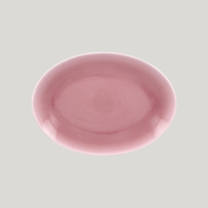 Rak Vintage Vitrified Porcelain Pink Oval Platter 32x23cm