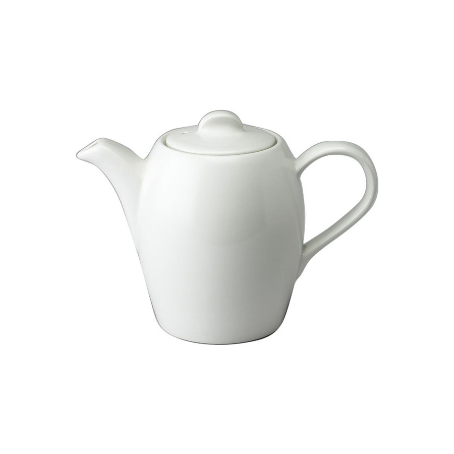 Churchill White Holloware Vitrified Porcelain Café Teapot 34cl 12oz