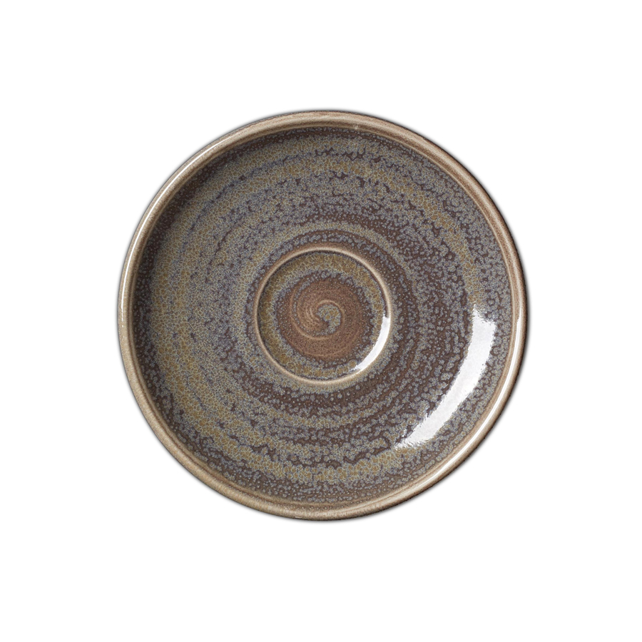 Steelite Revolution Vitrified Porcelain Granite Round Saucer LiV 12.5cm 4.9 Inch