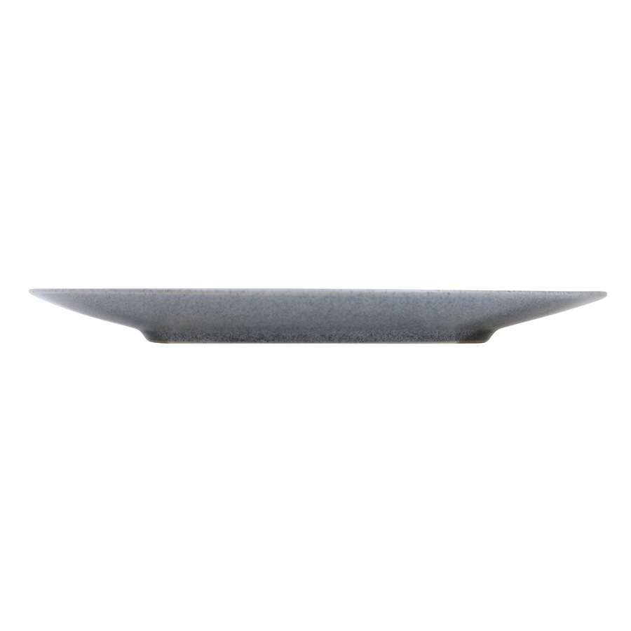 Artisan Kernow Vitrified Stoneware Grey Round Coupe Plate 32cm