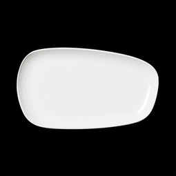 Steelite Nordic Vitrified Porcelain White Tray 34cm