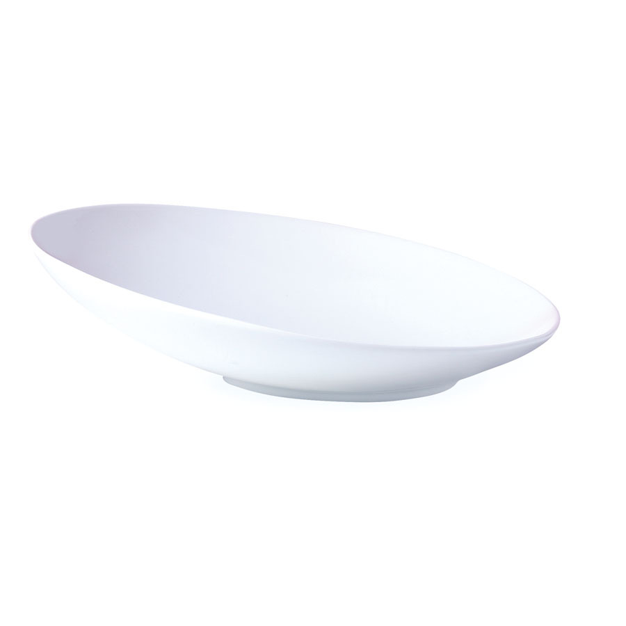 Steelite Monaco Vitrified Porcelain White Round Sheer Bowl 30.5cm