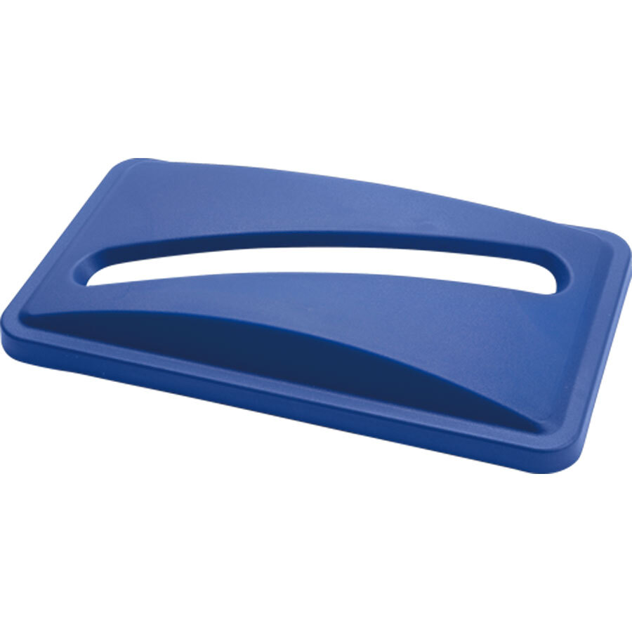 Trust Svelte® Tops Paper Recycling Lid Blue Polypropylene 52.3x28.8x6.7cm