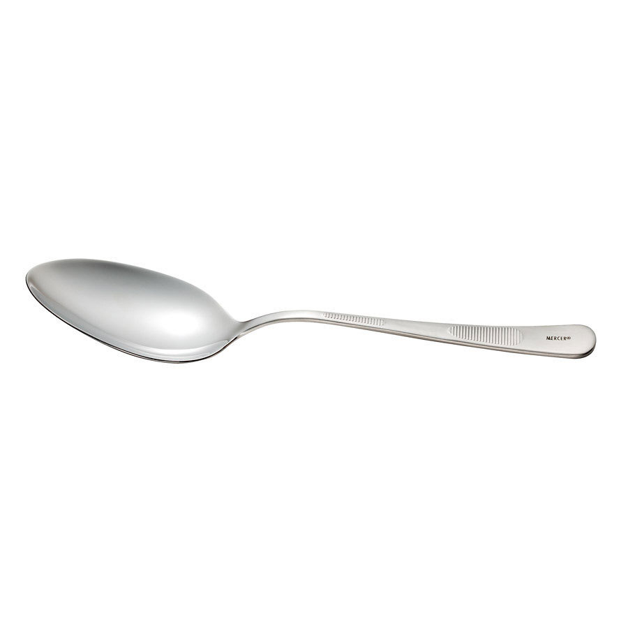 Mercer Plating Spoon Solid Bowl Stainless Steel 9in
