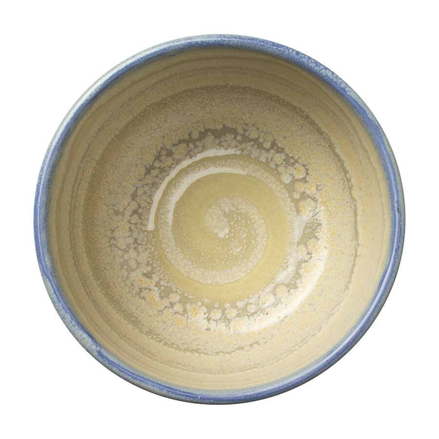 Steelite Aurora Vitrified Porcelain Round Revolution Bluestone Bowl 12cm
