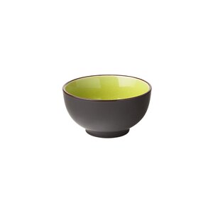 Utopia Soho Stoneware Verdi Green Round Rice Bowl 12cm 4.75 Inch 33cl 11.5oz
