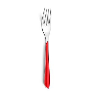 Amefa Eclat Red 18/0 Stainless Steel Table Fork
