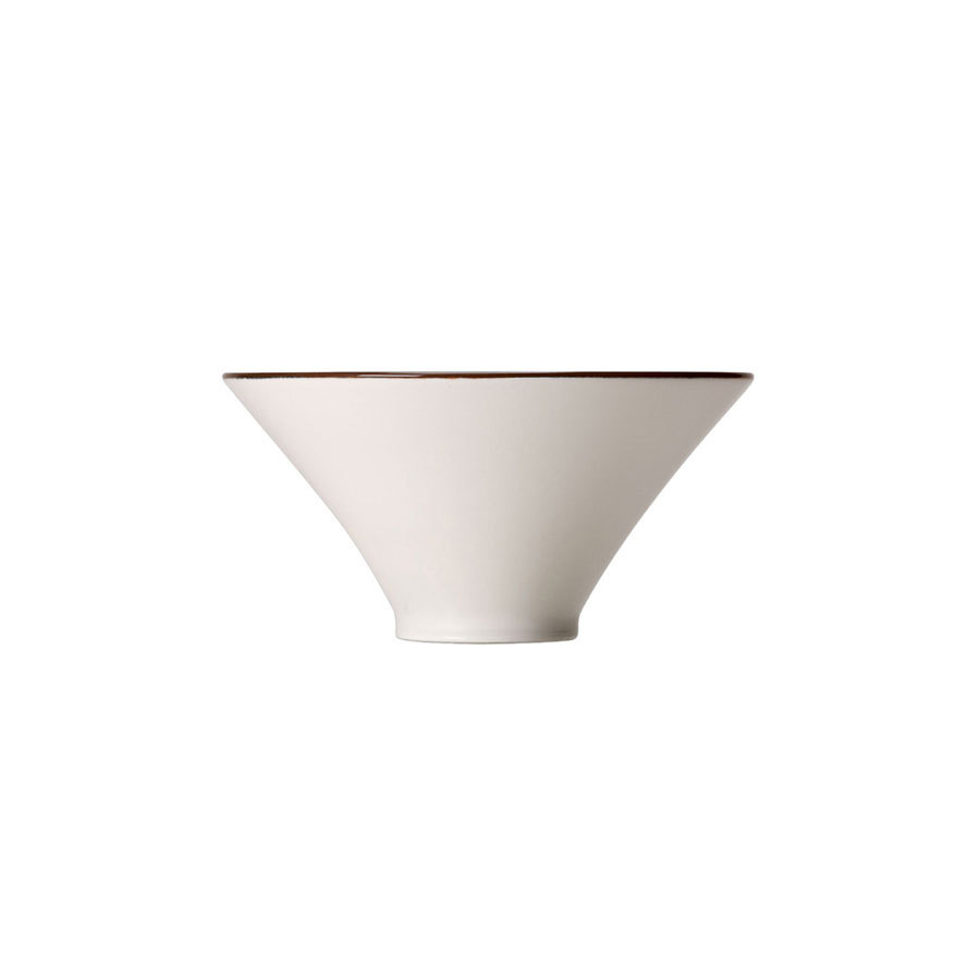 Steelite Koto Vitrified Porcelain Black Round Axis Bowl 4 Inch 10.2cm