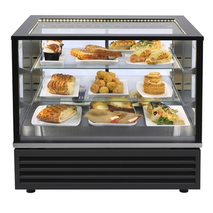 Roller Grill HD800 Heated Display Cabinet - Black