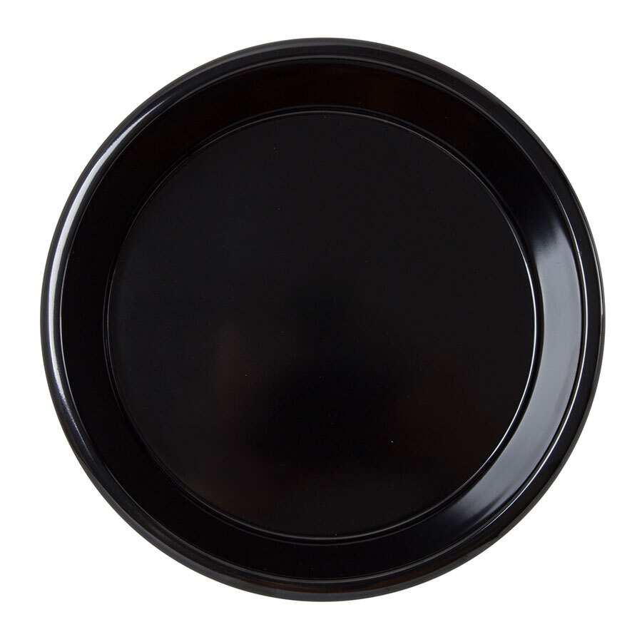 Creative Tokyo Melamine Black Round Salad Bowl 186x60mm 1.2 Litre