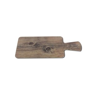 Steelite Creations Driftwood Melamine Rectangular Serving Board 27x14cm