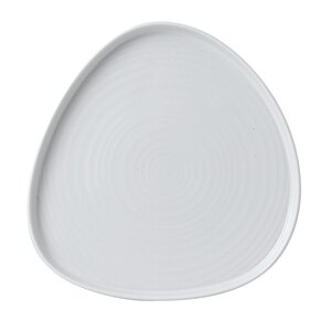 Churchill Chefs Plates Vitrified Porcelain Triangular Walled Plate 26x2cm