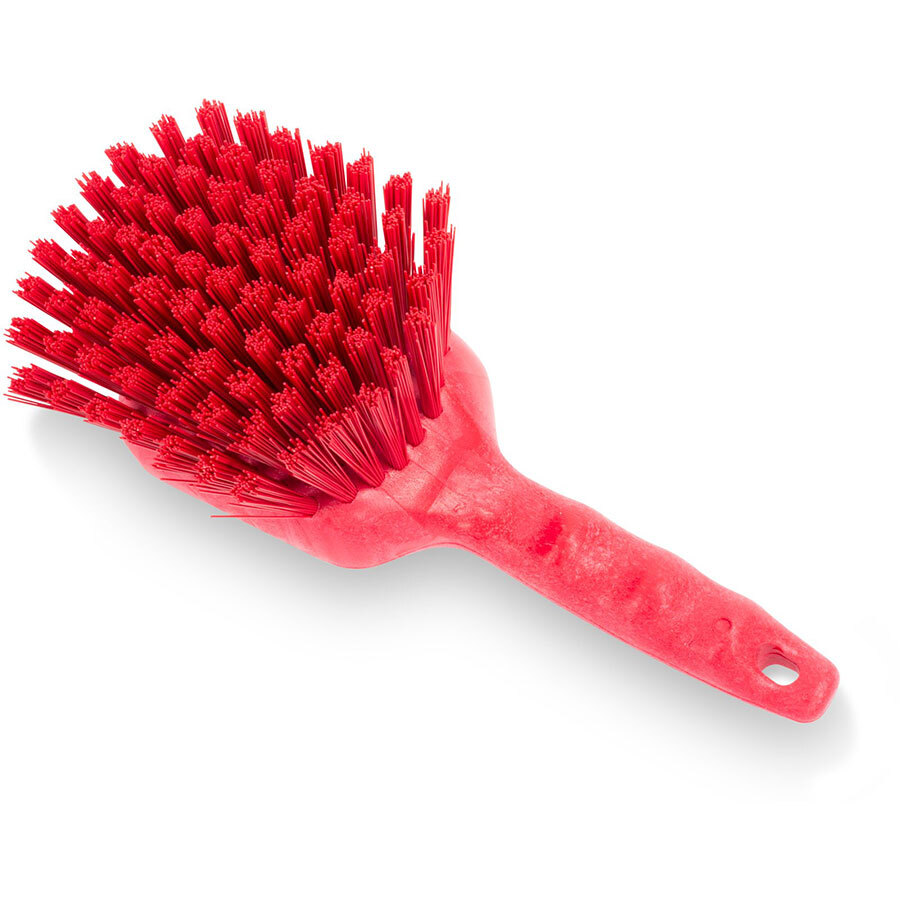 Carlisle Sparta® Utility Floater Scrub Brush 8in Red