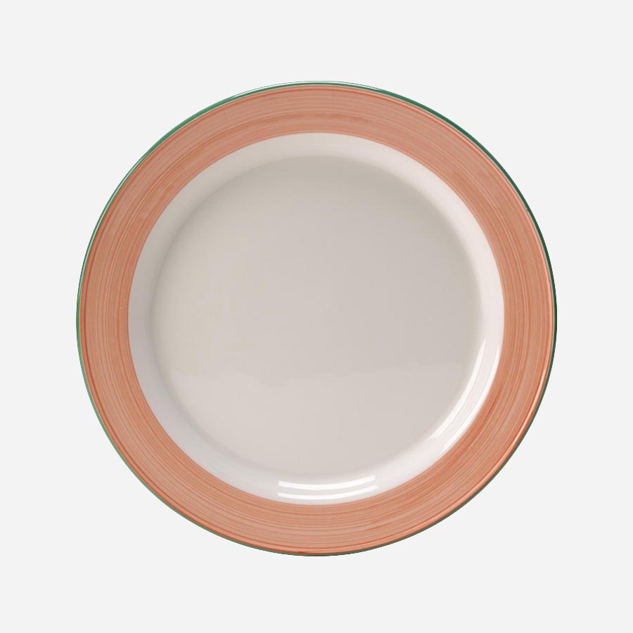 Steelite Rio Vitrified Porcelain Round Pink Plate 20.25cm