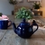 London Pottery Farmhouse Cobolt Blue Ceramic Teapot 600ml
