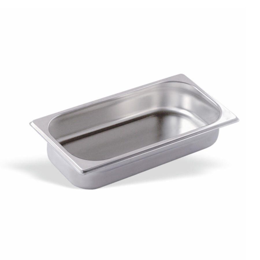 Pujadas Pan 1/3 Gastronorm 18/10 Stainless Steel 150mm
