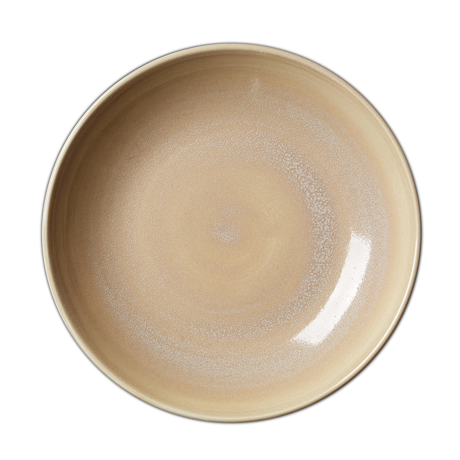 Steelite Revolution Vitrified Porcelain Sandstone Round Coupe Bowl 25.5cm 10 Inch