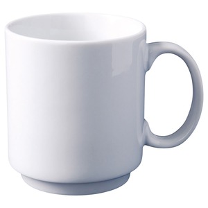 Superwhite Porcelain Stacking Mug 34cl 12oz
