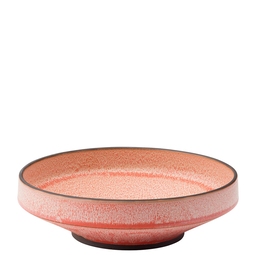 Utopia Coral Porcelain Pink Round Bowl 22cm