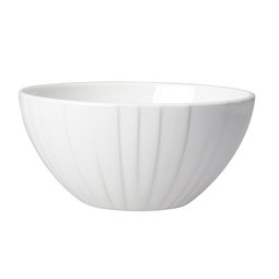 Steelite Alina Vitrified Porcelain White Round Bowl 15.25cm 72.5cl 25.5oz