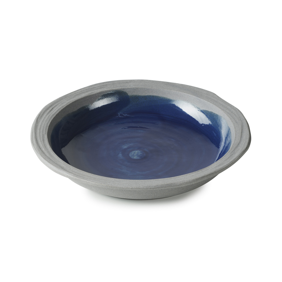 Revol No.W Ceramic Indigo Blue Round Deep Plate 21cm