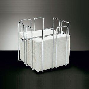Wire Metal Chrome Plated Napkin Holder