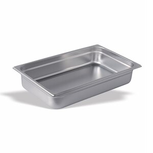 Pujadas Pan 1/1 Gastronorm 18/10 Stainless Steel 200mm