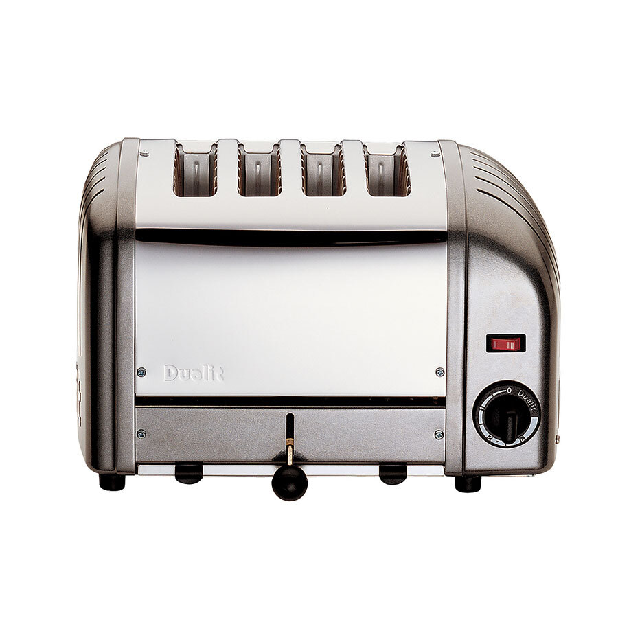 Dualit 40348 4 Slot Vario Toaster - Metallic Charcoal