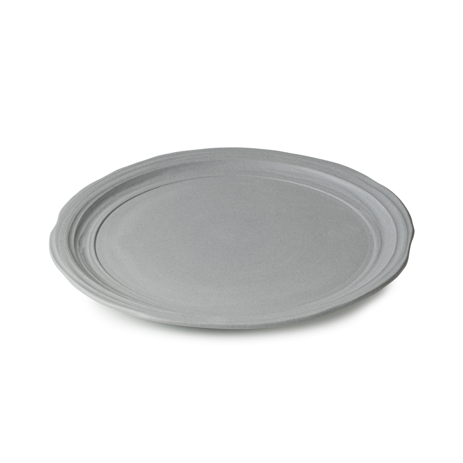 Revol No.W Ceramic Grey Recyclay Round Dinner Plate 25.5cm