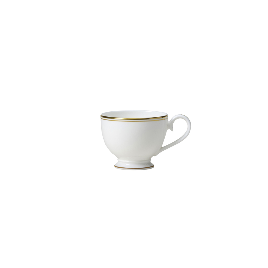 Burnished Gold Classic Footed Tea Cup 22cl