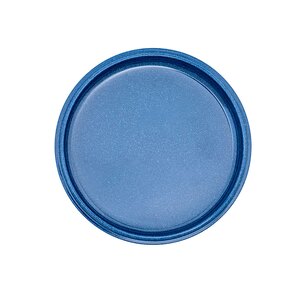 Mirage Fusion Melamine Blue Speckle Round Plate/Lid 11cm