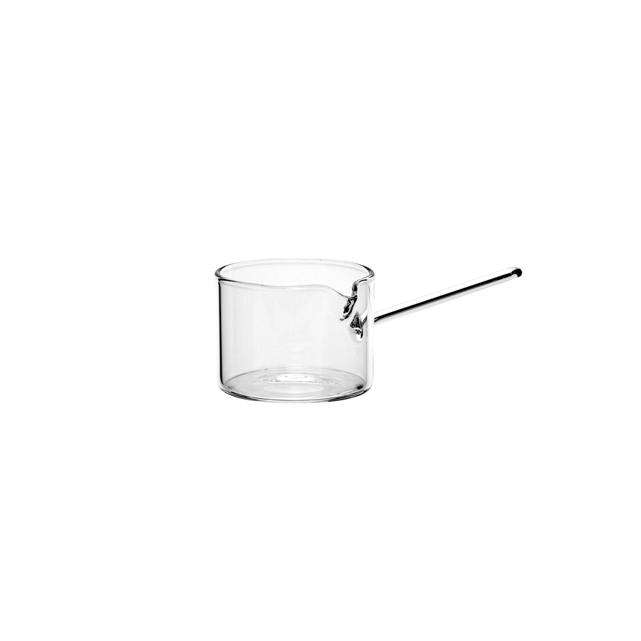 Pordamsa Borosilicate Glass Clear Saute Pan 6cm 100ml