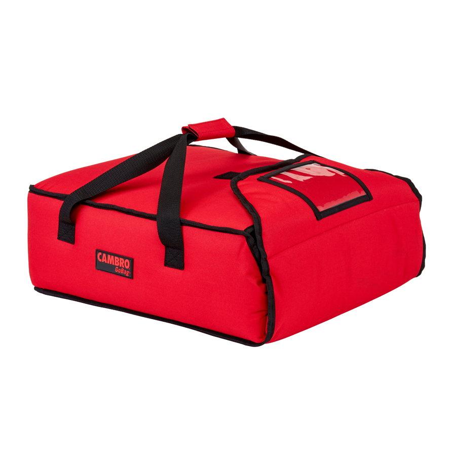 GO BAG - PIZZA CARRIER RED- 42X46X16.5CM