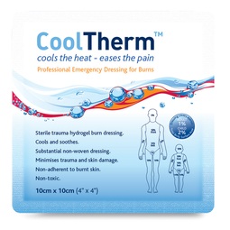 Cooltherm Burn Relief Dressing 10cm x 10cm