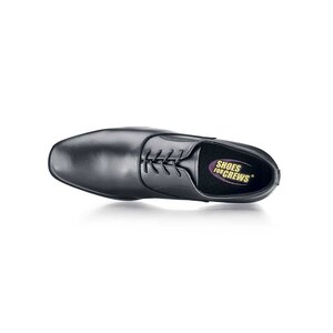 Shoes For Crews Ambassador Black Leather Antislip Mens Formal Shoe