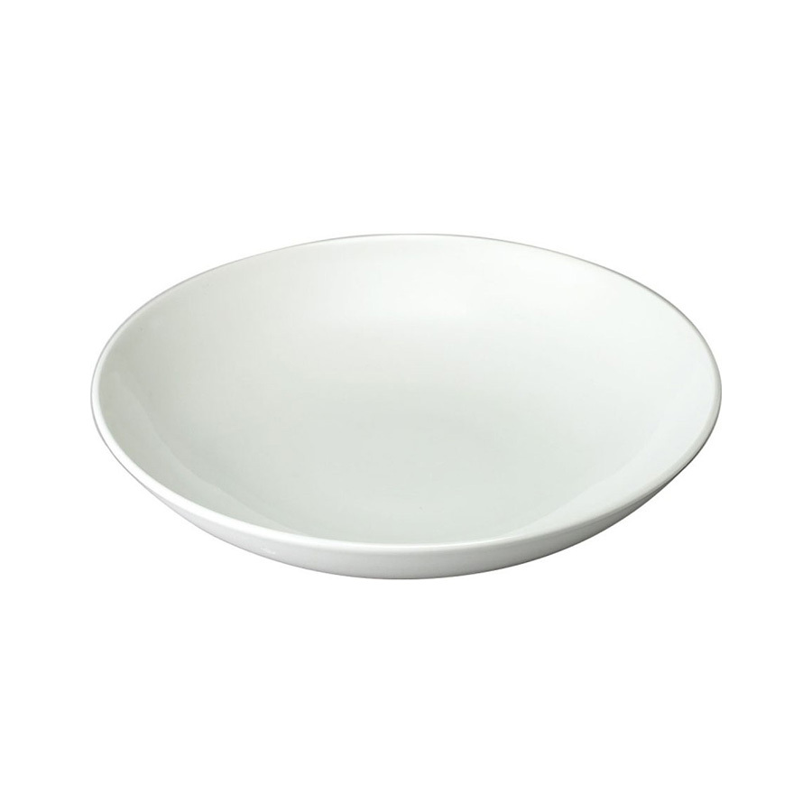 Churchill Evolve Vitrified Porcelain White Round Small Coupe Bowl 18.2x3cm 42.6cl 15oz