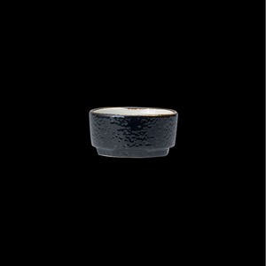 Steelite Craft Vitrified Porcelain Liquorice Round Dipper Taster 6.5cm