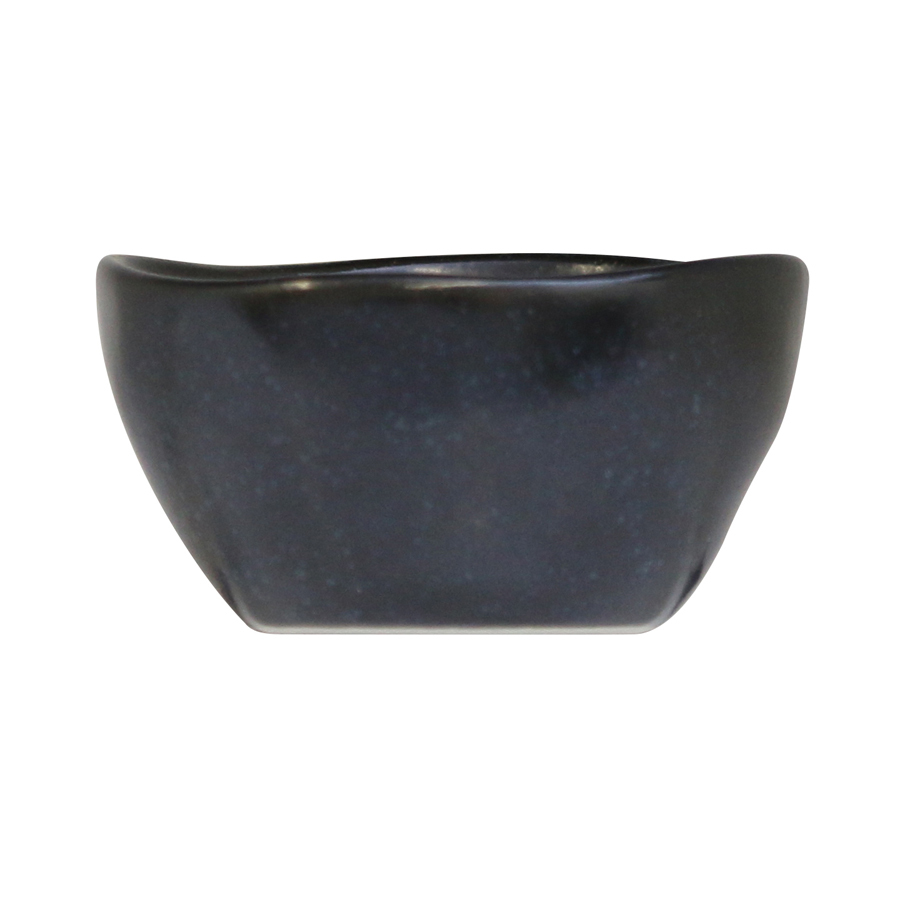 Artisan Andromeda Vitrified Stoneware Round Black Dip Pot 7cm