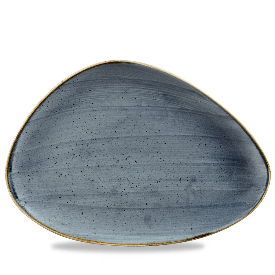 Stonecast Blueberry Triangle Chefs Plate
