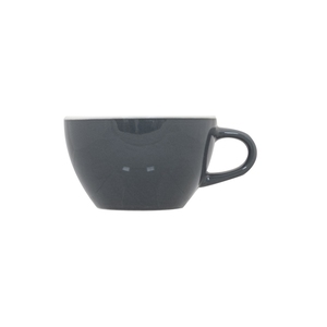 Superwhite Café Porcelain Grey Bowl Shaped Cup 34cl 12oz