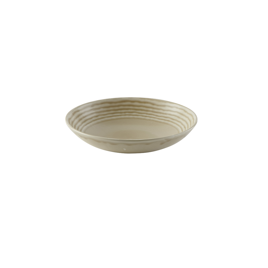 Dudson Harvest Norse Vitrified Porcelain Linen Round Coupe Bowl 24.8cm 113.6cl 40oz
