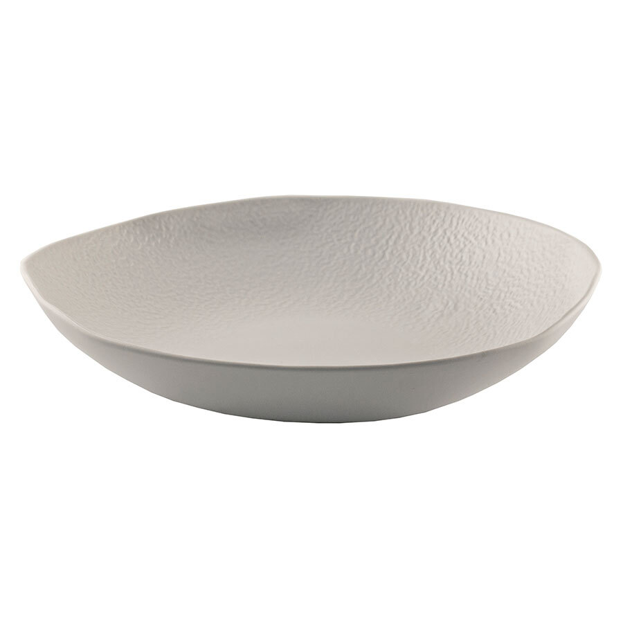 Pordamsa Artic Porcelain Matte White Round Salad Bowl 27cm 750ml