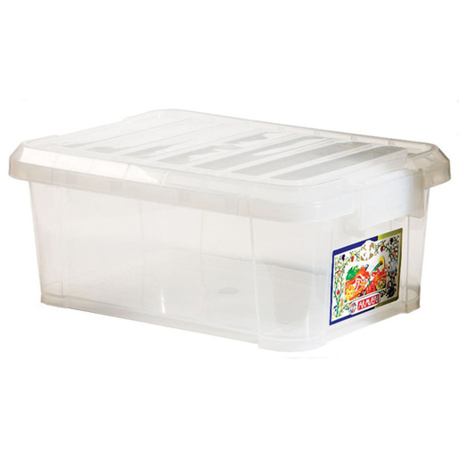 Araven Stackable Food Storage Box With Lid Polypropylene 9ltr BPA Free