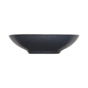 Artisan Andromeda Vitrified Stoneware Round Black Coupe Bowl 19cm